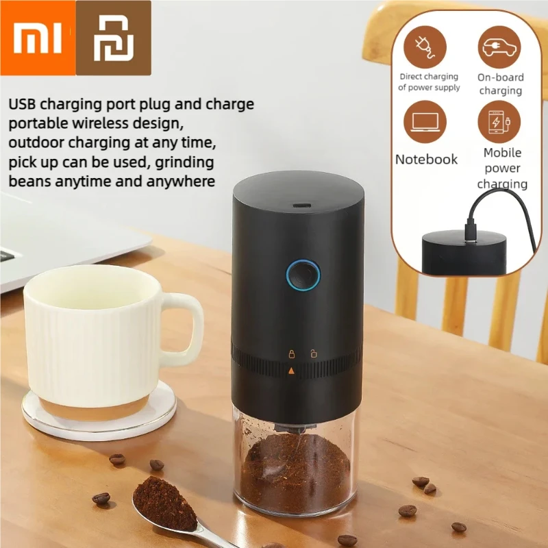 Xiaomi Youpin Coffee Maker Wireless Electric Coffee Machine Rechargeable Outdoor Travel Car Home Automatic Maker Grinder