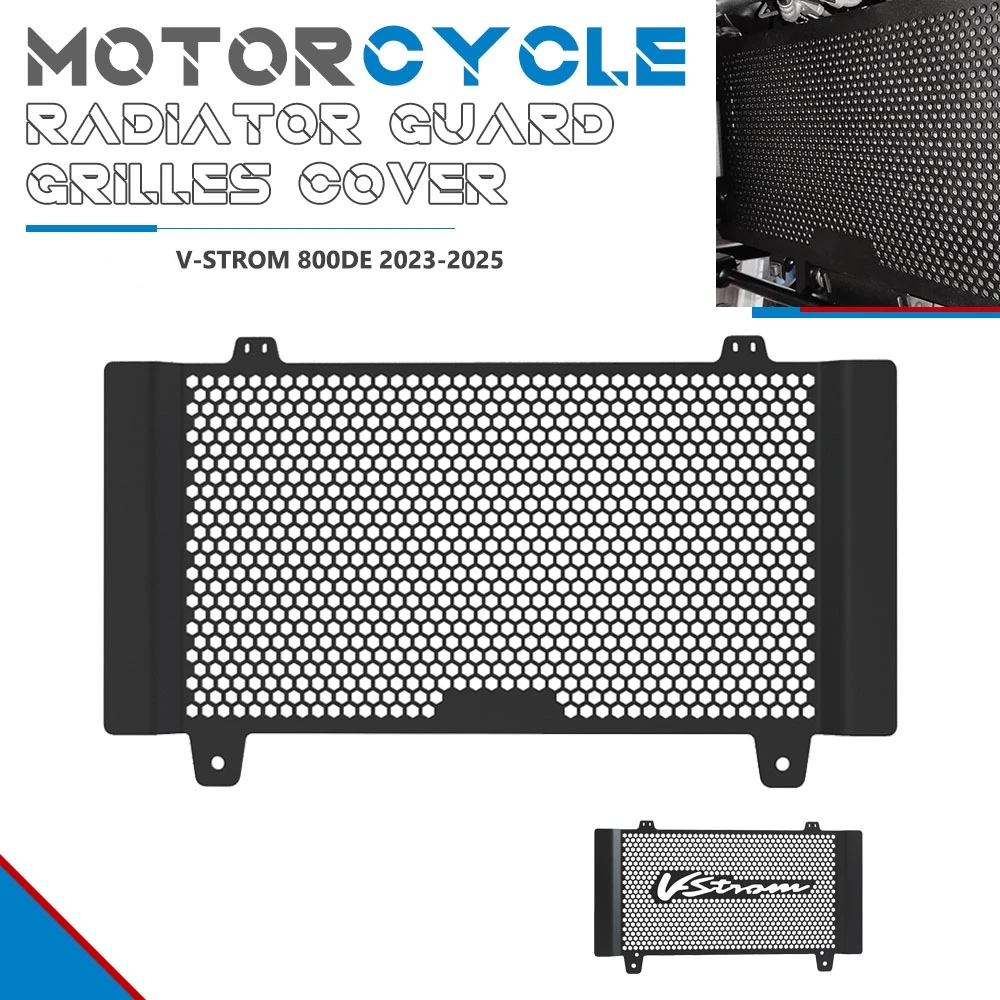 

For Suzuki V-Strom 800DE 2023 2024 2025 Motorcycle Aluminium Cooler Radiator Guard Grilles Cover VStrom Protection Accessories