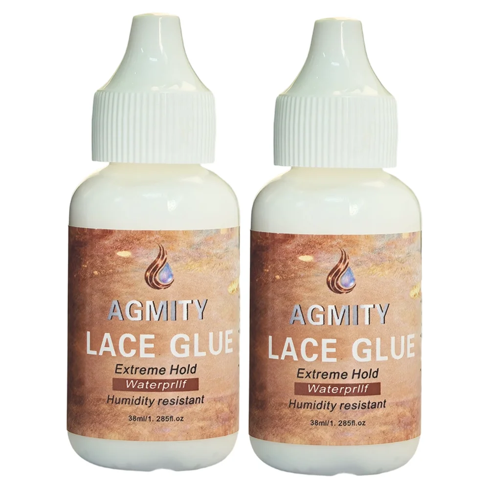 38ml/1.03fl.oz Waterproof Lace Wig Glue - Extremely Hold, Invisible, Quick Dry & Easy Removal - No Odor Hair Adhesive for Wigs