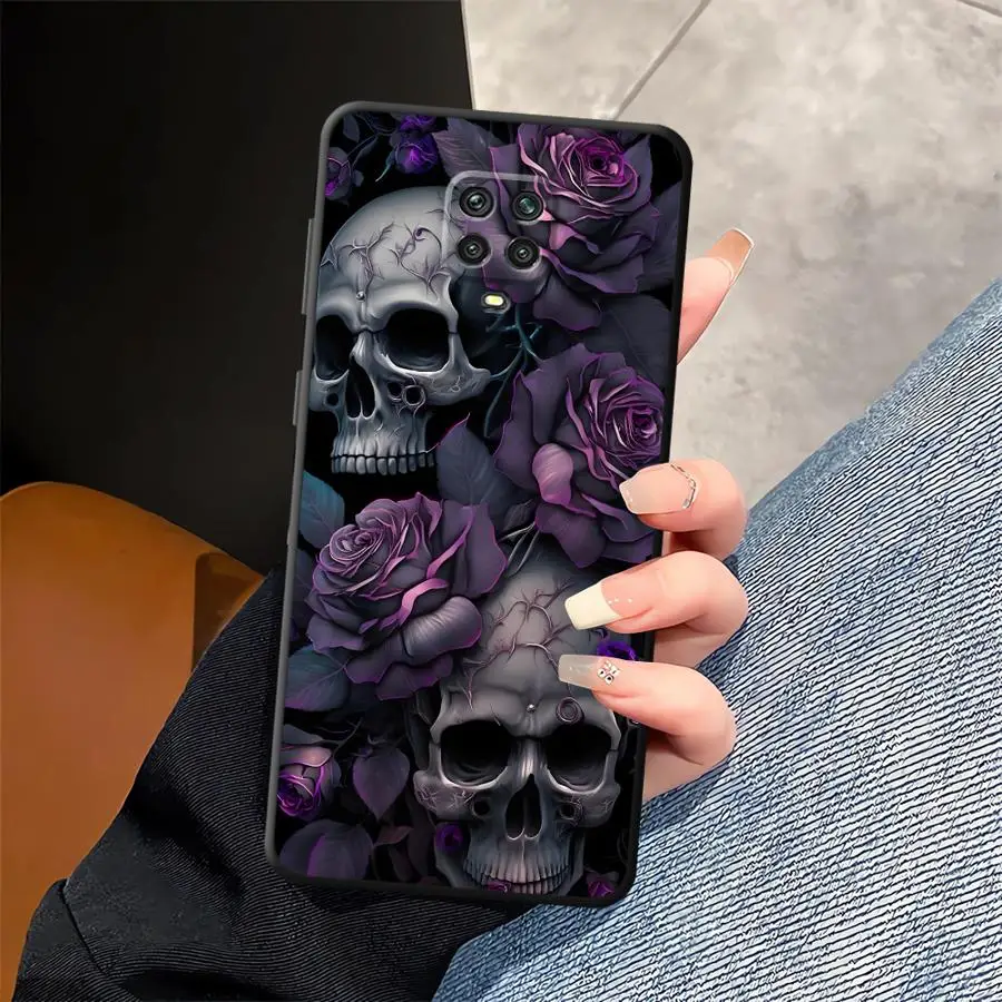 Fashion Pink Skull Phone Cover Case