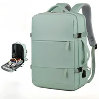 2024Men Women's Bag Large Capacity Journey Multifunction Backpack With Shoe Storage Multilayer Dry And Wet Separation Waterproof 1