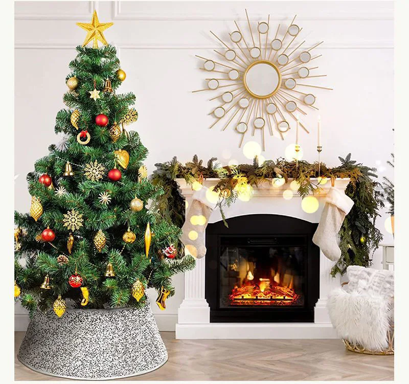 Christmas Tree Decor Surround Base Merry Christmas Decorations Xmas Trees Foot Decor Collar for  Navidad Tree Skirts Natal Noel