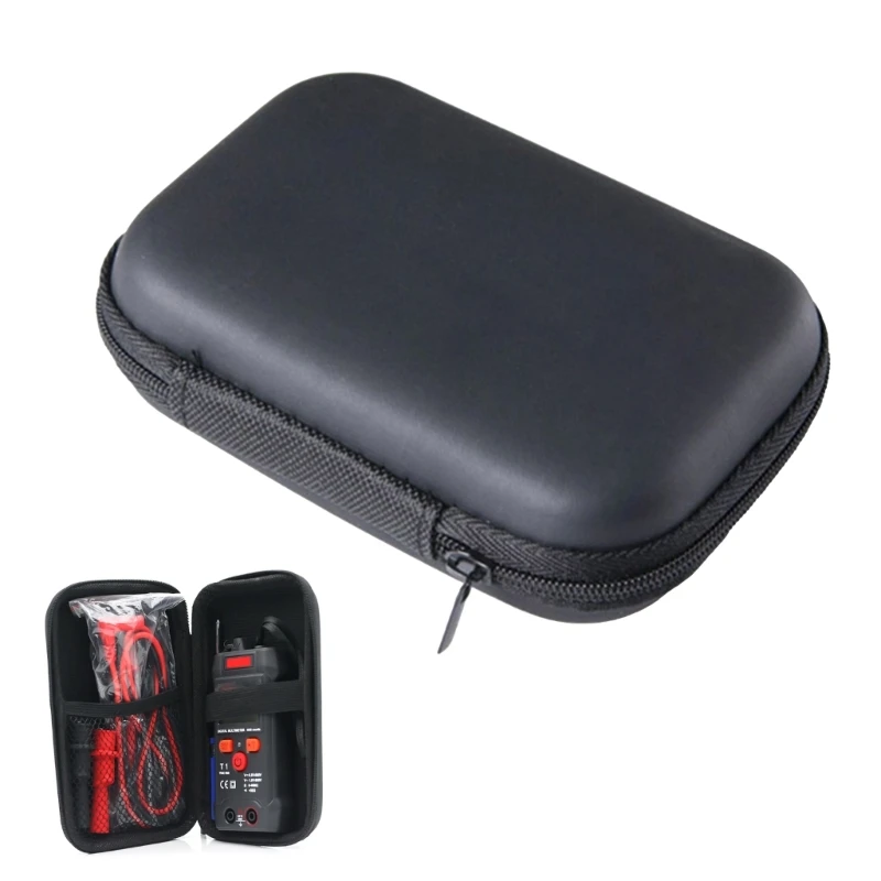 

Q1JB Multimeter Bag Tools Bag Test Leads Storage Box Portable Protective PVC Bag