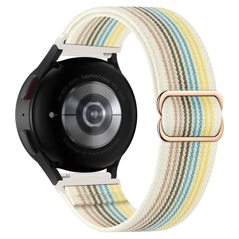 Nylon Loop Watch Strap, Universal 20mm 22mm Band Replacement
