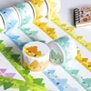 1 Roll Cute Cartoon Gold Foil Tree Shaped Washi Tape for Scrapbooking Page Decoration DIY Material Supplies Art Crafts Project 3
