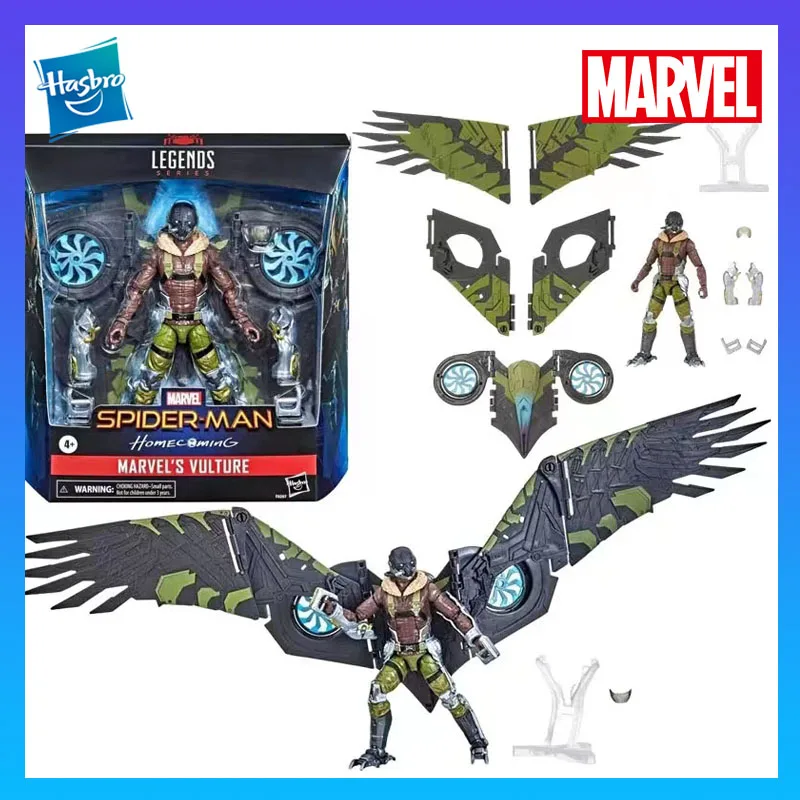 

In Stock Hasbro Genuine Original Marvel Legends Series Vulture Spider-Man Movie Edition 6 inches Movable Figure Model Toys