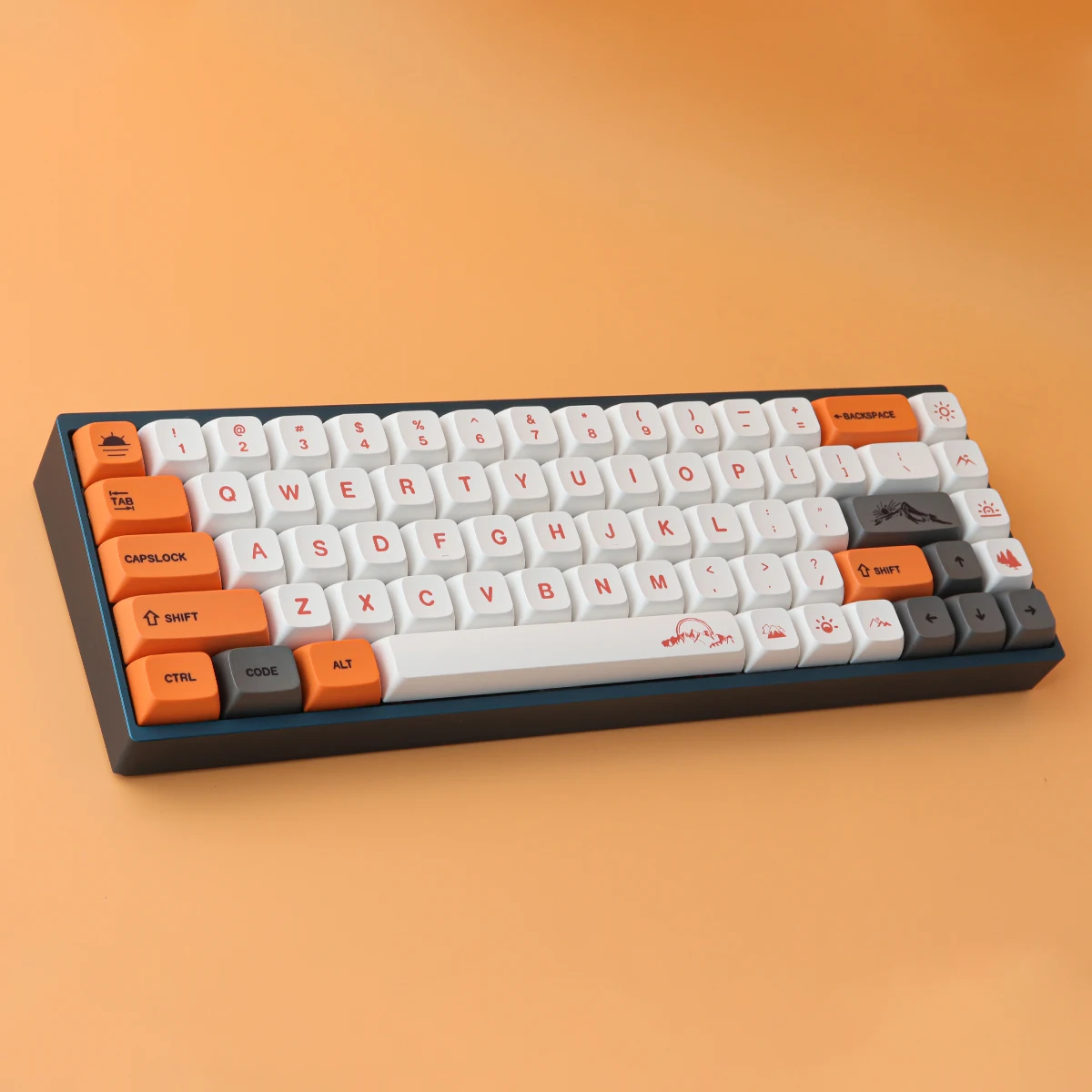 

Механическая клавиатура GMK Sunset Keycap PBT 133 клавиш XDA Profile DYE-SUB