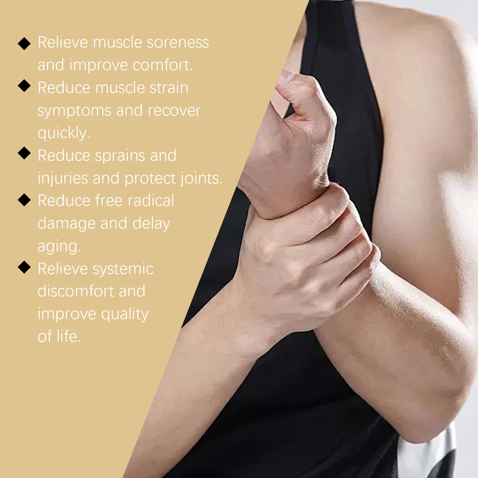 Knee Joint Pain Relief Spray Magnesium Oil Cold Compress Arthritis Treatment Waist Cervical Spine Relax Muscle Anti Inflammatory