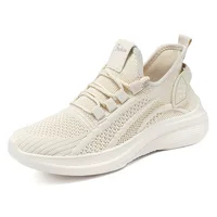 Women Casual Shoes 2025 Hot Sale Breathable Air Mesh Slip-on Female Sock Footwear Outdoor Women Sneakers Thick Bottom Platforms - Image 3