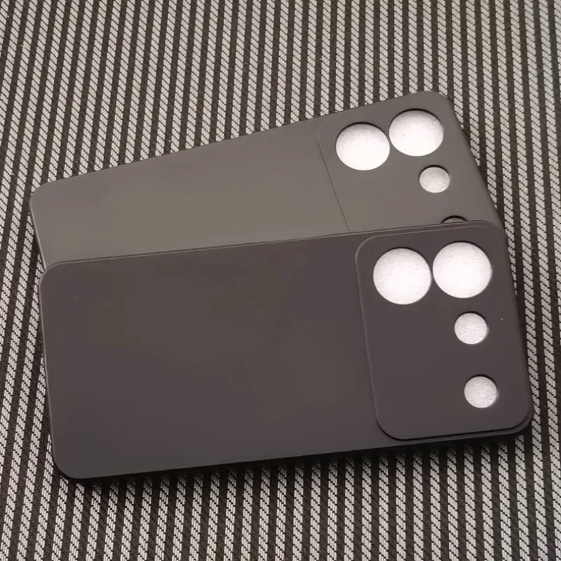 Enhanced Black Frosted TPU Silicone Matte Protective Phone Case Shell