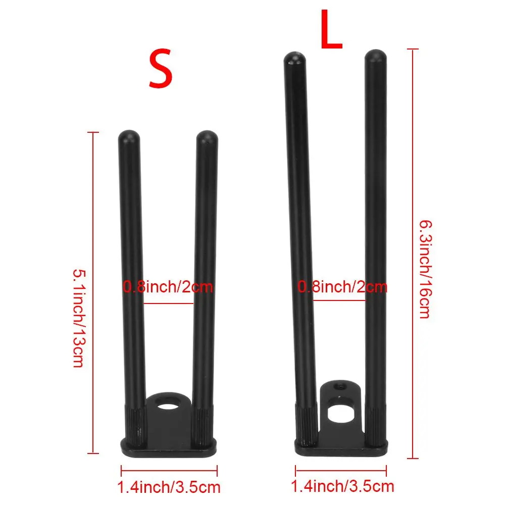 Barres anti-tangles en alliage aluminium pour pêche carpe - Supports anti-vent accessoires pêche
