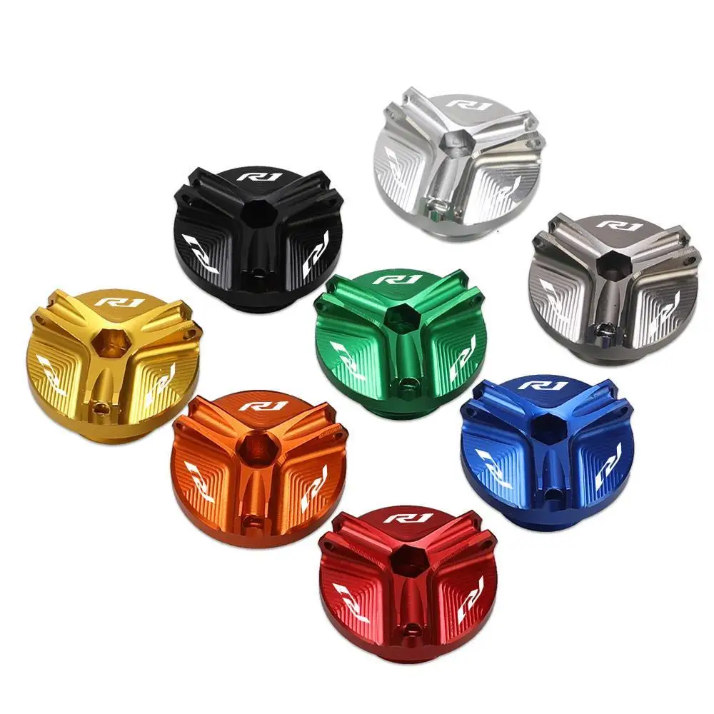 

CNC Motorcycle Engine Oil Filler Cup Plug Cover cap Screw FOR YAMAHA YZF-R1 1998-2006 2007 2008 2009 2010 2011 2012 YZF R1 YZFR1
