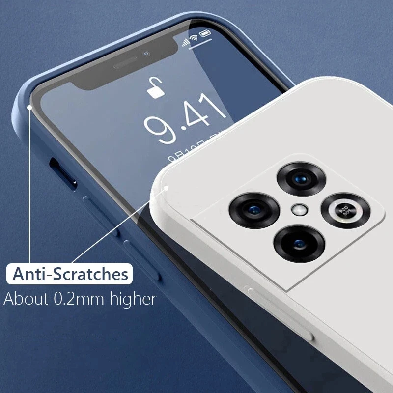 Husă de telefon din silicon lichid pentru oneplus șocrezistent_voghion.com
