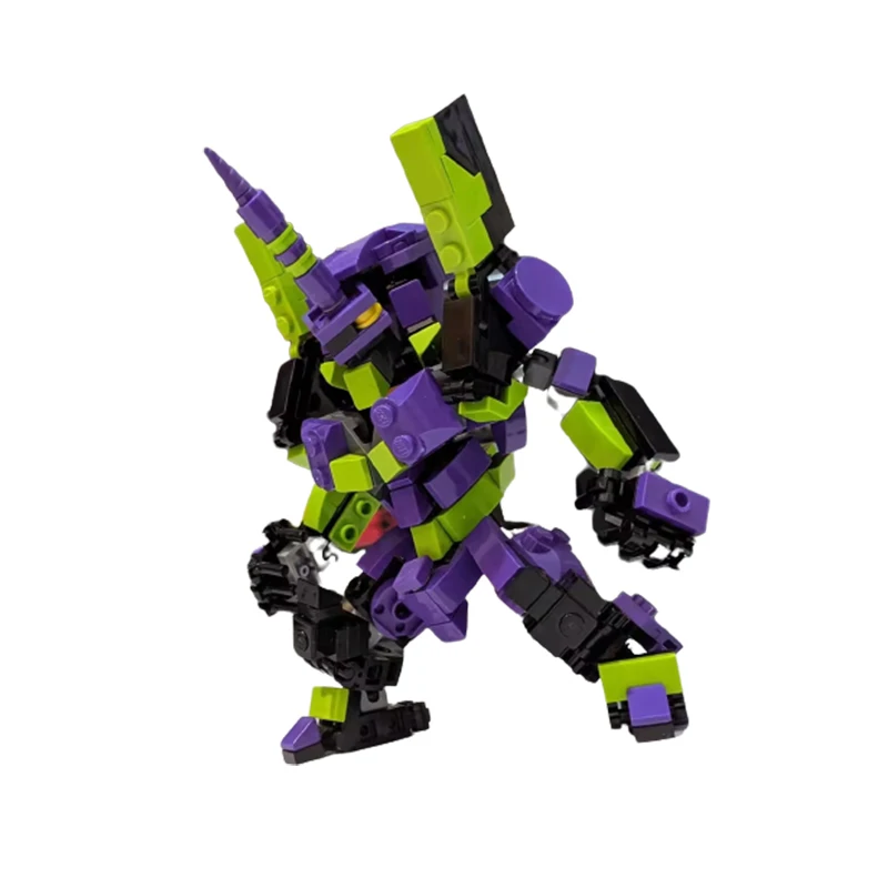 

MOC Action Figure Blocks Mecha Warrior Model Building Blocks Children's Soldier Assemble Bricks Robots Kids Toy Puzzle Xmas Gift