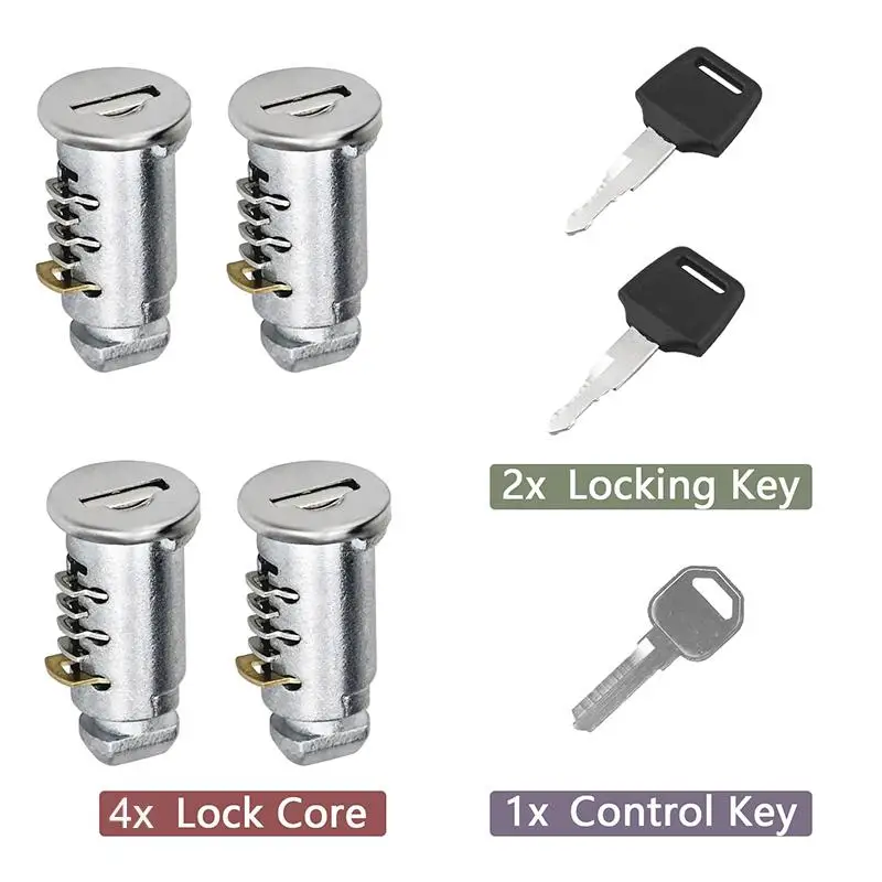 Premium Universal Lock for Bike and Roof Racks - Enhanced Security Accessory
