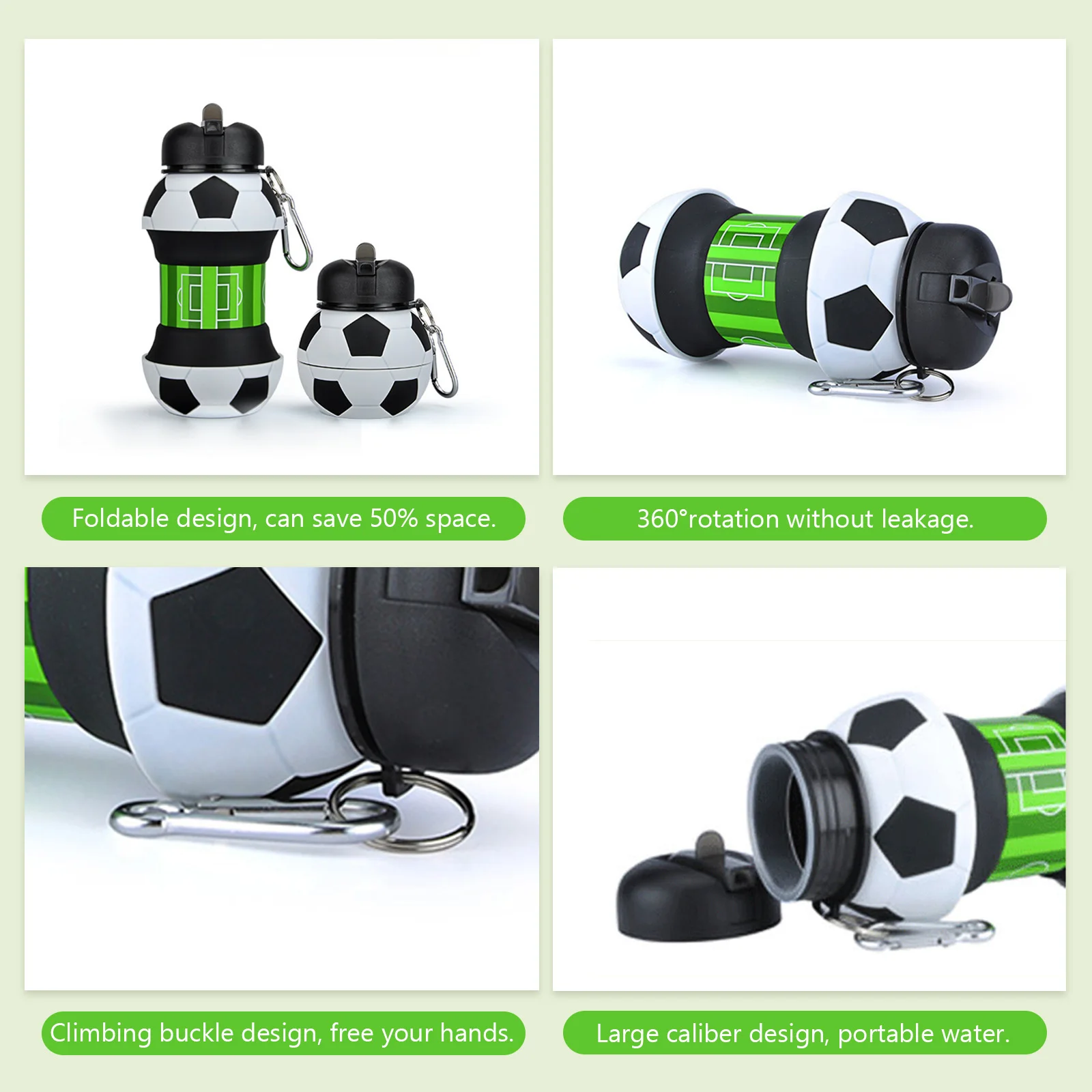  slider image of Silicone Collapsible Ball Water