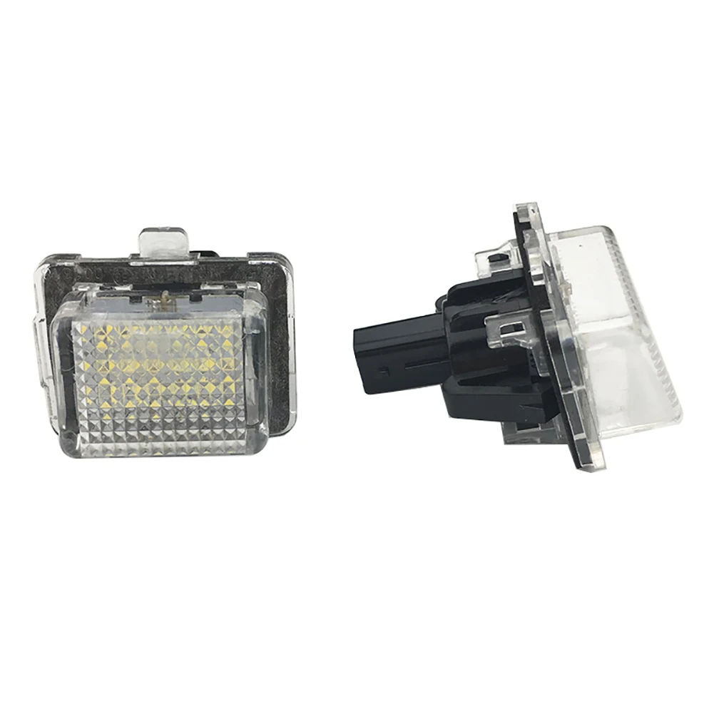 

2Pcs 6500K 18 White Error Free Canbus LED Number License Plate Lights Lamps For Mercedes-Benz W204 W207 W216 W218 W212 W221 W231
