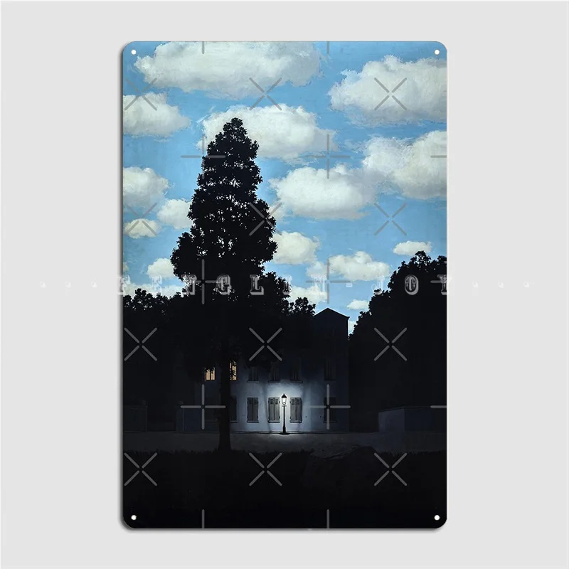 

Империя светильник Magritte Hq металлический постер с табличкой, паб, дома, фотография