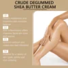 Shea Butter Moisturizer Body Cream Soothe Dry Skin Deep Hydration Fade Fine Lines Increase Elasticity Repair Barrier Body Lotion 6