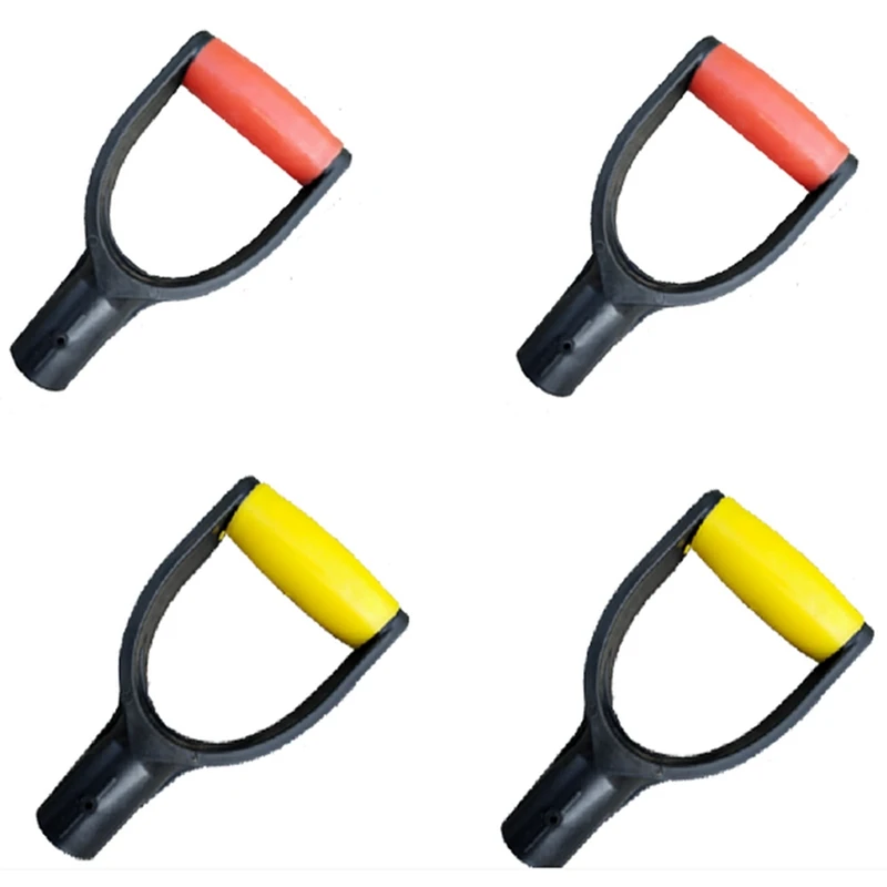 4 Pieces 32Mm Inner Diameter Plastic Hand Shovel D-Shaped Handles