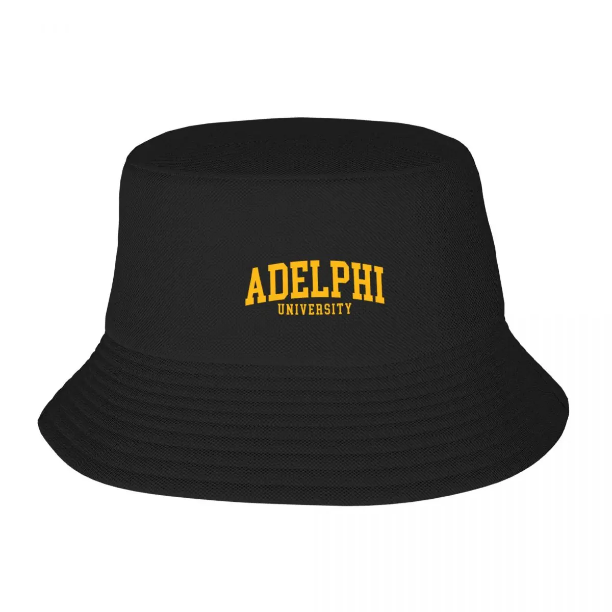 Adelphi University - College Font Curved Bucket Hat Designer Hat Berretti Da Rugby Golf Berretto Maschile Da Donna
