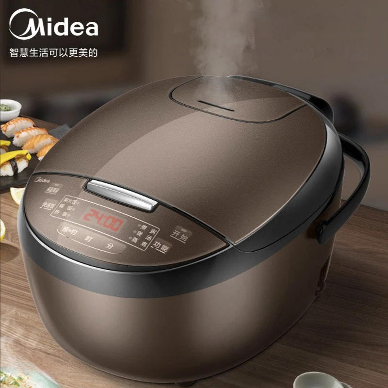 

Midea Smart Rice Cooker Rice Cooker Household 4L Detachable Steam Valve 24H Reservation Cooking Rice Cooker