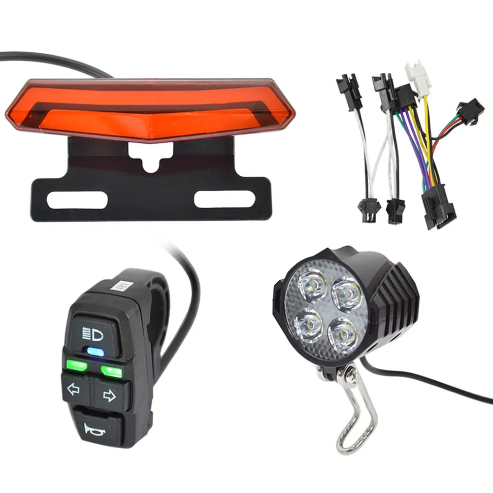 Spkaodngo Lumière LED Pour Casque De Moto, Feu De Freinage Rechargeable Pour Vélo, Lumière Rouge D'avertissement Pour La Nuit