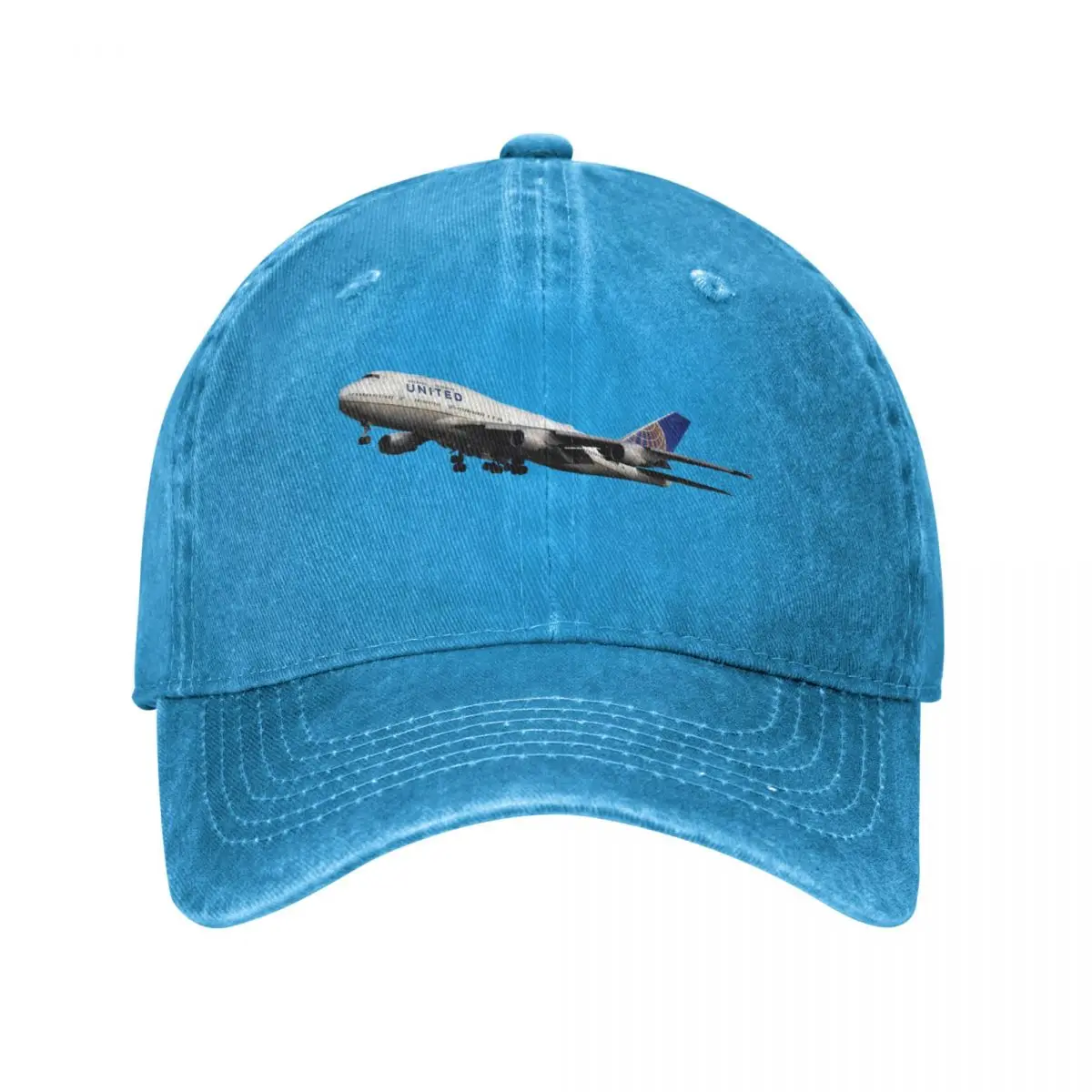 

Boeing 747 United Baseball Cap Dropshipping Hat Man For The Sun Men'S Hats Women'S