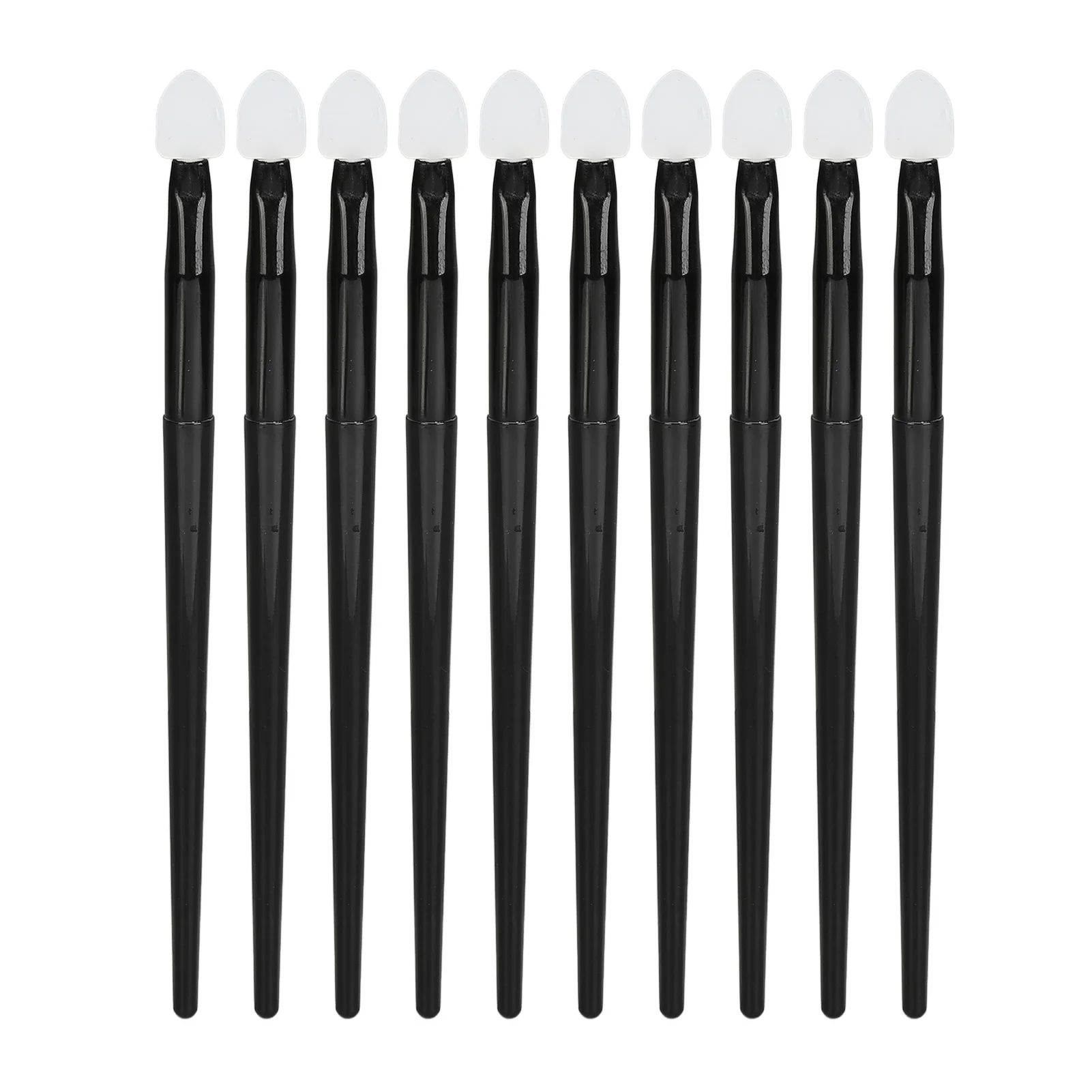 

Silicone Makeup Brush Set Silicone Eyeshadow Brush Kit Easy Cleaning Portable Long Lasting Professional ABS for Eyebrow Powder