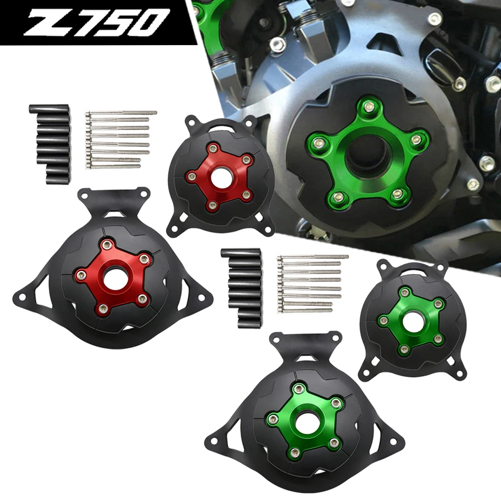 

For Kawasaki Z750 Z 750 2008-2013 2014 2015 2016 Motorcycle CNC Stator Engine Cover Guard Left Right Side Protective Protector