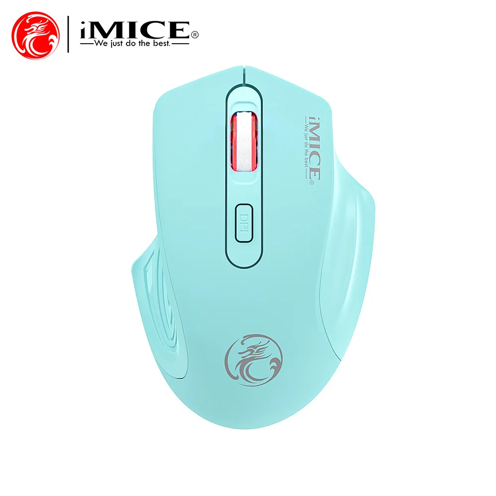 IMICE G-1800 2.4G Silent Wireless Mouse USB Transmission Rechargeable Business Office Gaming Mouse Adjustable Sensitivity
