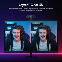 4K Webcam 1080P 60fps Web Camera