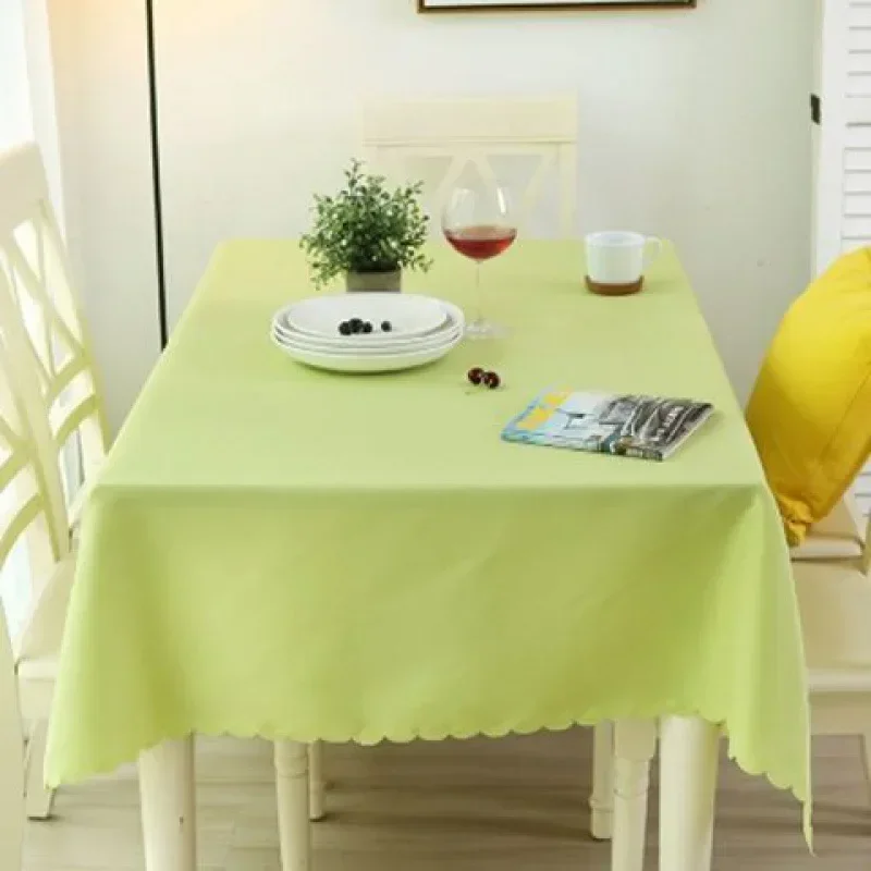 

2024 new tablecloth waterproof oil party cloth activities S