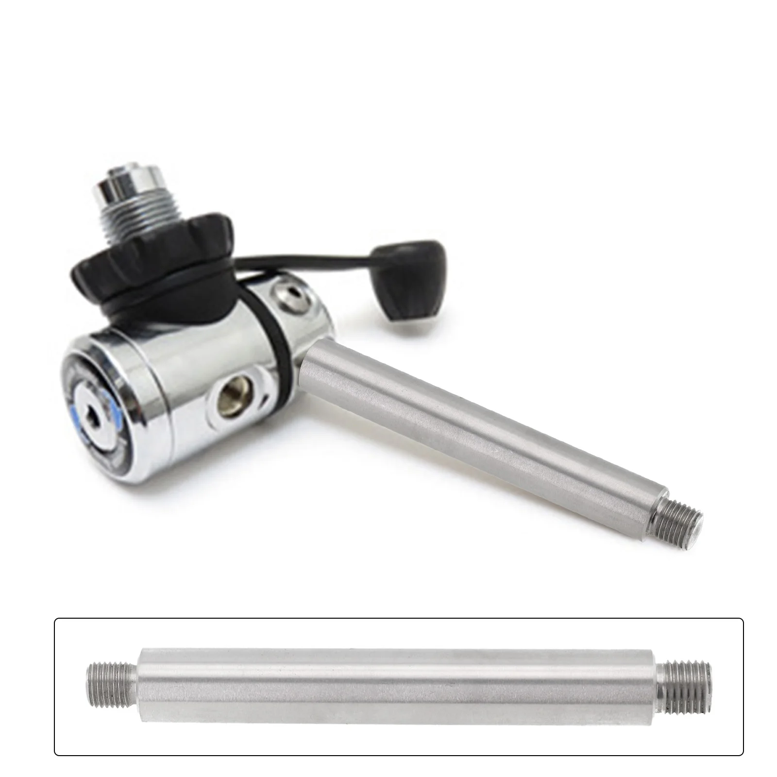 1 Piece Scuba Diving Handle Bar Diving BCD Breathing Regulator First Stage Maintenance Fixed Rod Handle Bar Swimming Accessories 6