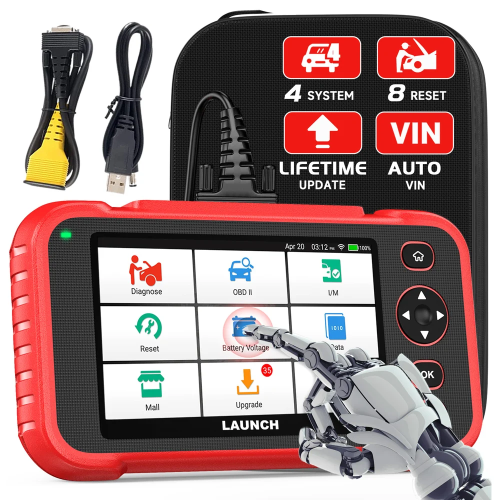 Lancio Crp129I Obd2 Scanner Automobilistico Lettore Di Codici Per Auto Scanner Obd2 Abs Sas Epb Airbag Ripristino Dell'Olio Obd 2 Strumenti Diagnostic