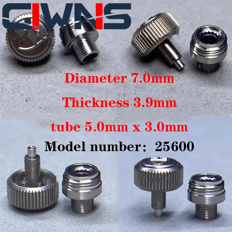 Testa Dell'Orologio Vite Di Bloccaggio Corona 7.0Mm Accessori Per Tudor Black Bay 25600