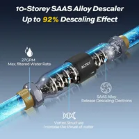 ALTHY AL-WS200 Whole House Water Descaler Scale ยับยั้ง Softener System ขนาดใหญ่ Anti Limescale การกัดกร่อน & Hard Water 4