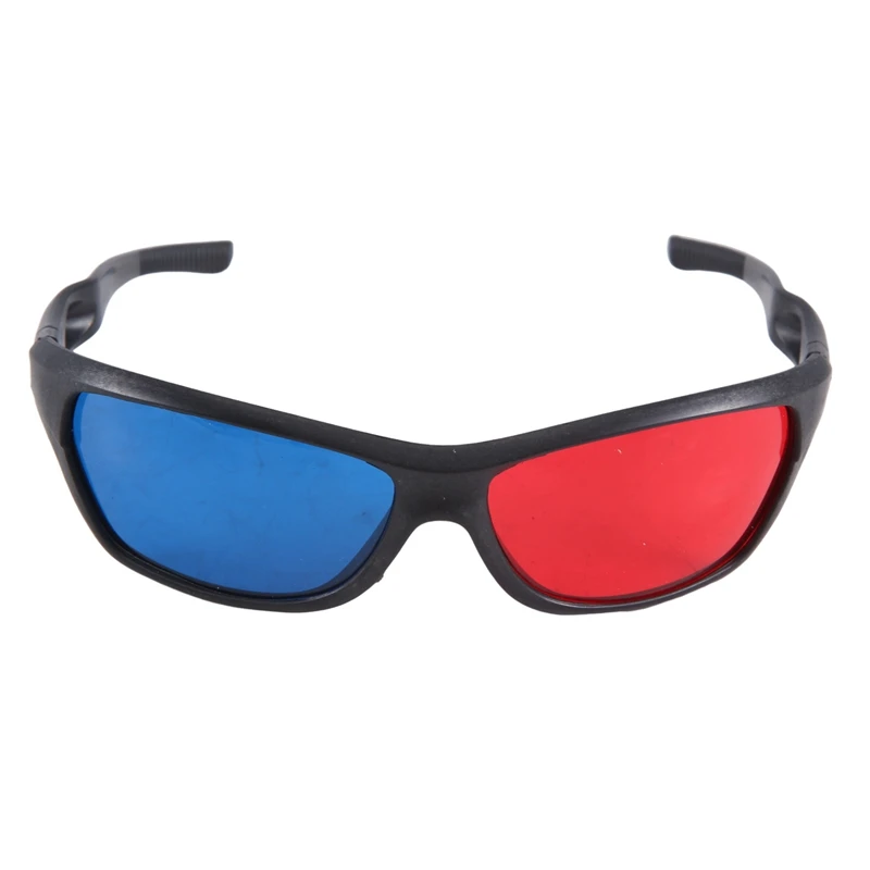 Newest Red-blue / Cyan Anaglyph Simple style 3D Glasses 3D movie game (Extra Upgrade Style)