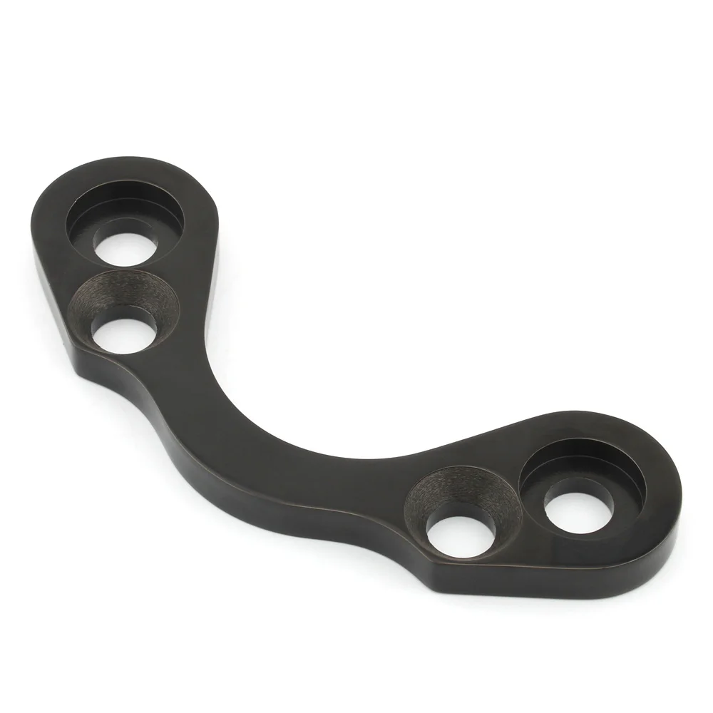 

For Harley DNA Paughco Springer Handlebar Tree Adapter Top Clamp 3.5" Wide Riser