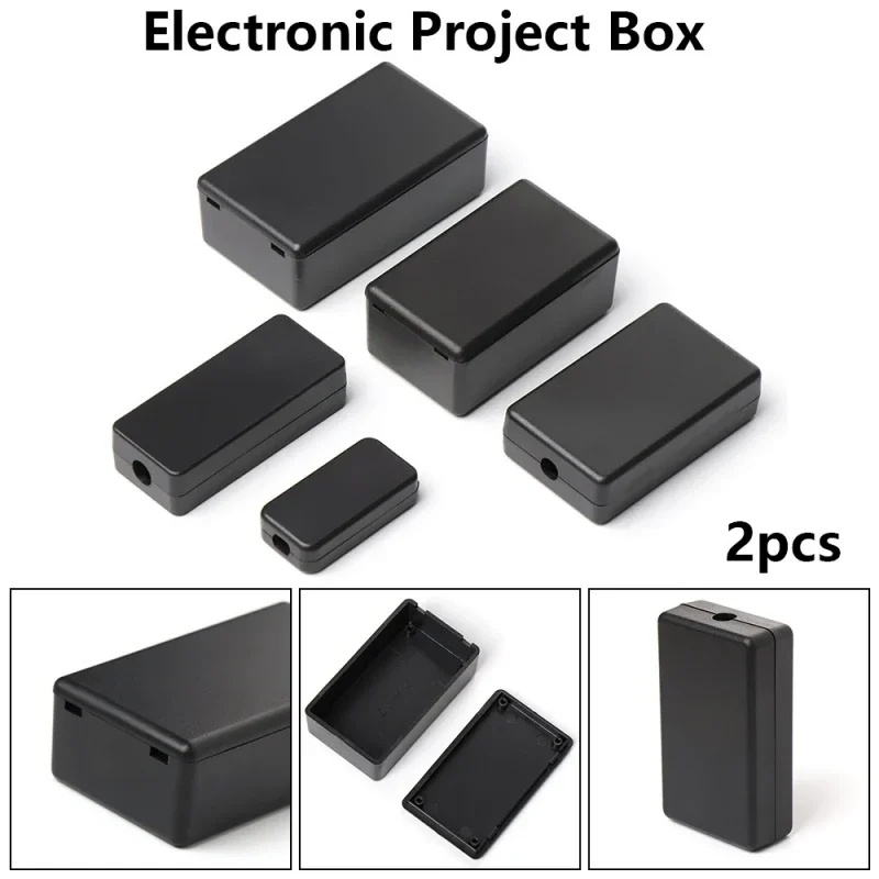 Electronic Enclosure Case 2/6/10Pcs Waterproof Housing Instrument Case ABS Plastic Project Box Storage Case Enclosure Boxes Electronic Supplies