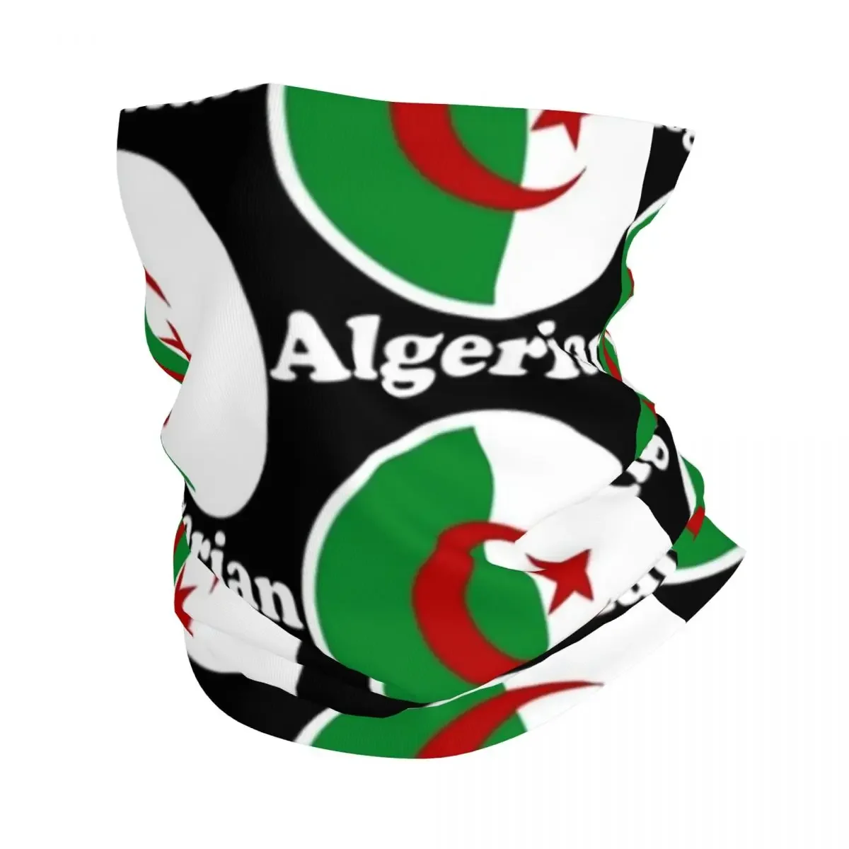 

Algeria Flag Bandana Neck Cover Printed Mask Scarf Warm FaceMask Hiking Fishing Unisex Adult Windproof