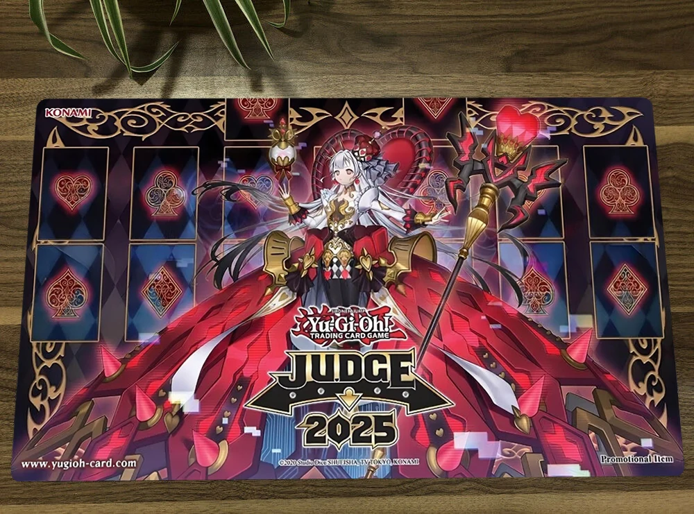 YuGiOh Maliss Q Hearts Crypter 2025 Judge Reward TCG CCG Mat