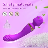 2-in-1-Vagina-Vibrator-Zauberstab für Frauen, G-Punkt, Klitoris, Brustwarzen, Stimulator, Brustmassagegerät, weiblicher Masturbator, Sexspielzeug für Frauen 3