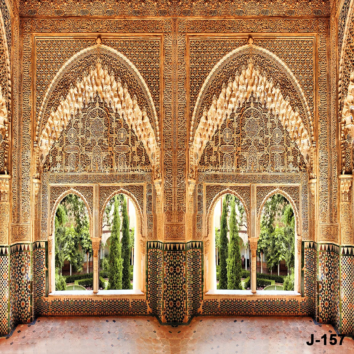 Nasir Al Mulk Mosque Shiraz Iran Palace Castle Birthday Party Photo Background Photography Backdrop Studio Poster Banner