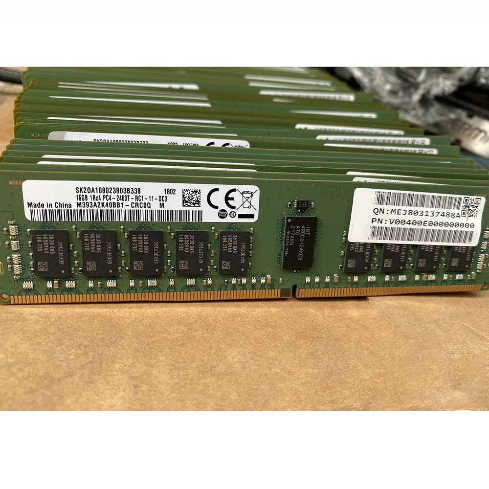 Inspur 서버 메모리용 NP5570M4 NF5170M4 NF5280 NF8465M4, 16G 16GB PC4-2400T DDR4 RAM, 1 개