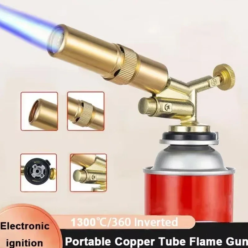 Welding Torch Gas Burner Flame Gun High Temperature Brass Copper Gas Torch Brazing Solder Propane Welding Plumbing gas torch,welding torch,gas burner