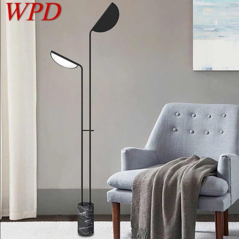 

WPD Nordic Modern Floor Lamp Creativity Family Iiving Room Bedroom LED Creativity Decorative Standing Light