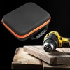 Drill Tool Bag Electric Screwdriver Shockproof Hardware Storage Multi-Purpose Carrying Case Electrician Empty Bit Reusable 5