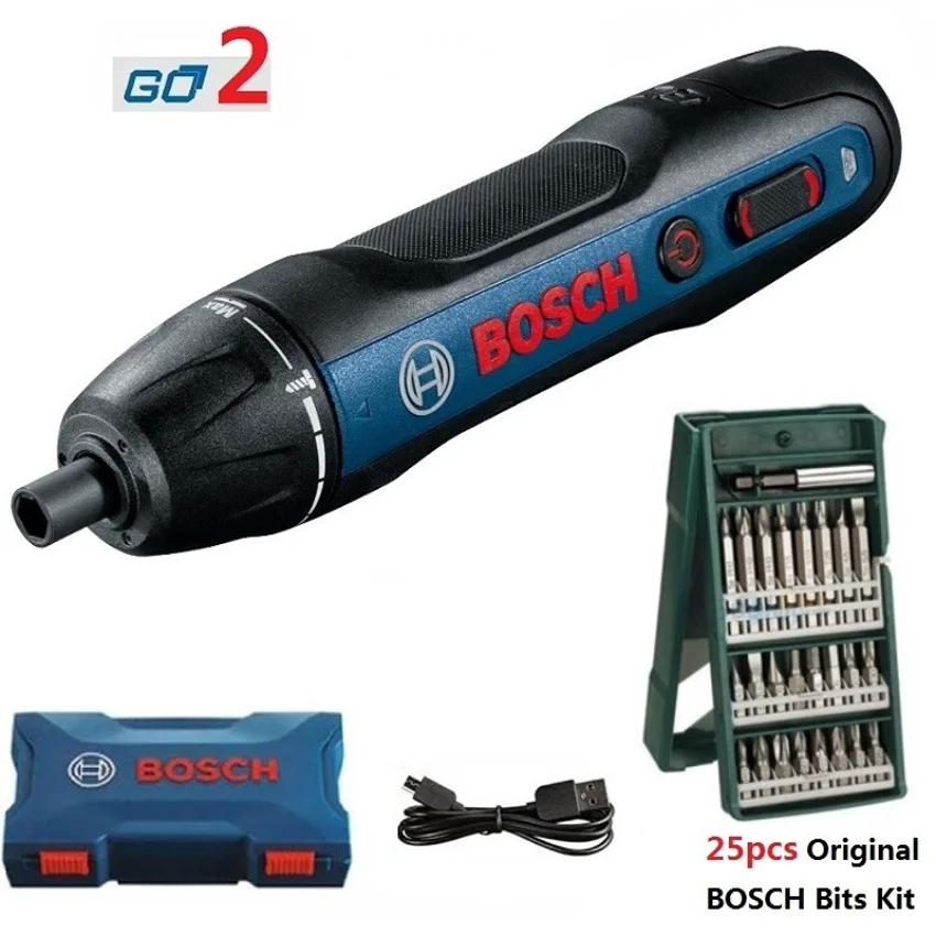 BOSCHGO1andGO2HouseholdMiniElectricalScrewdriver36VLithium