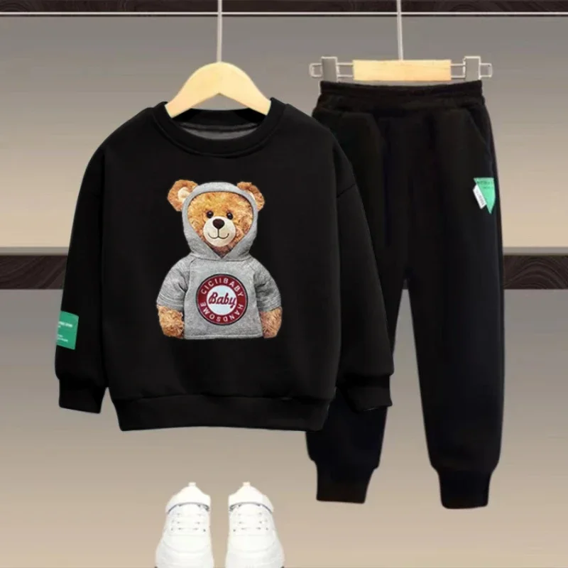 Boys' Backpack Bear Suit Spring Clothes